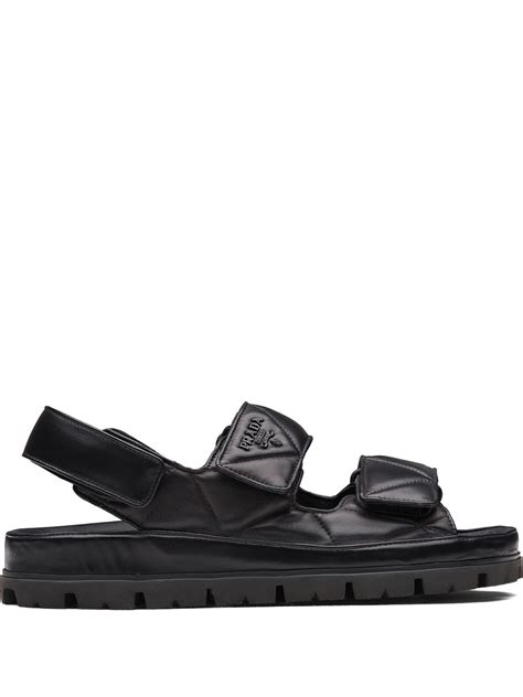 prada technical sandals|farfetch prada shoes.